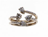 Anello Salvini Donna Arpa in Oro rosa Diamante 0.96 Ct 20089165 - 20089165